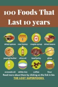 long-term food storage